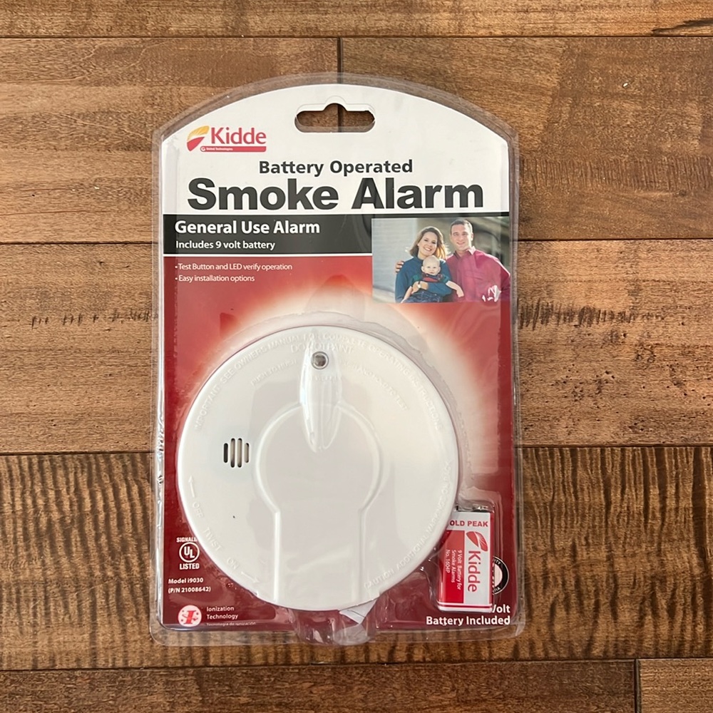 Kidde battery operated smoke alarm!!